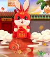 裕兔呈祥，康兔送福(圖文)